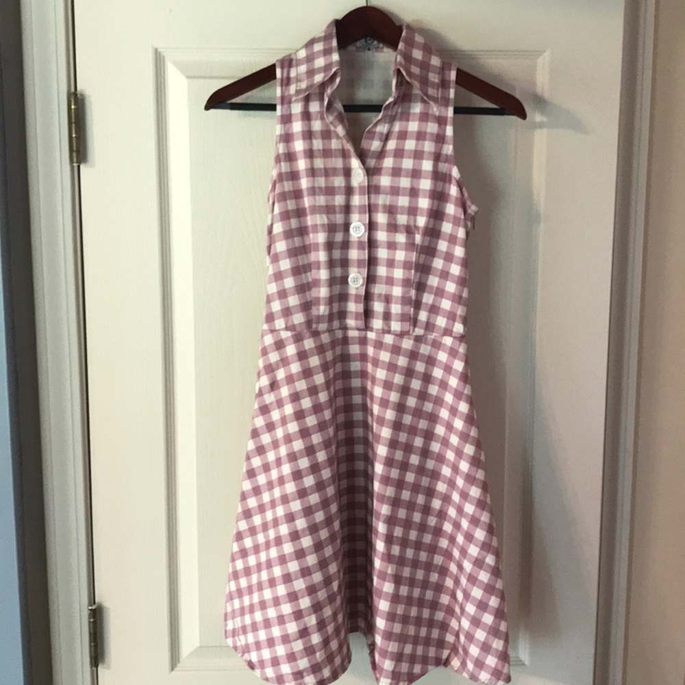 Gingham A-Line Dress ❤️